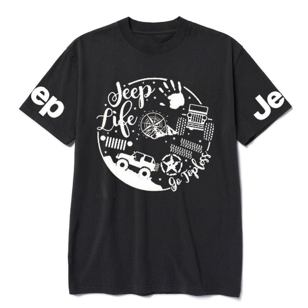 Jp Life Go Topless Amazing Circle Style T-Shirt