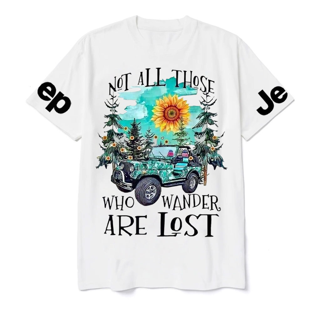 Not All Those Who Wander are Lost Jp Lover T-Shirt