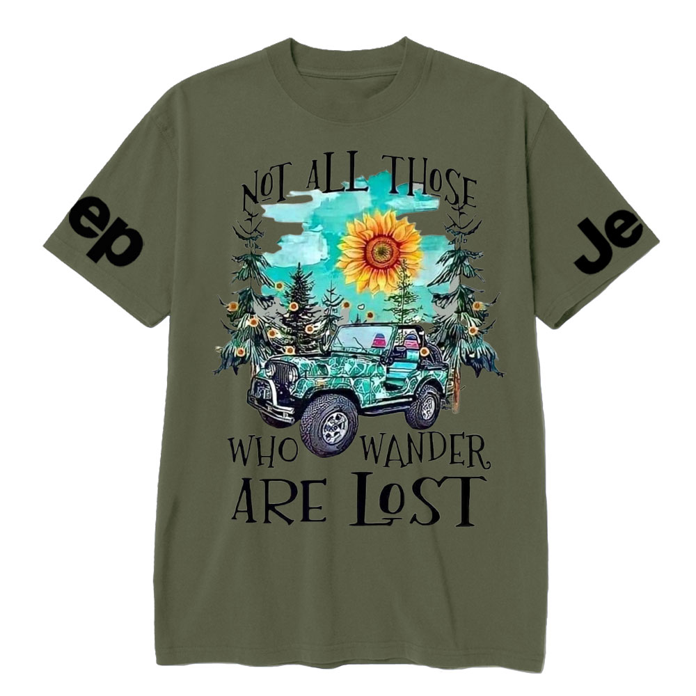 Not All Those Who Wander are Lost Jp Lover T-Shirt