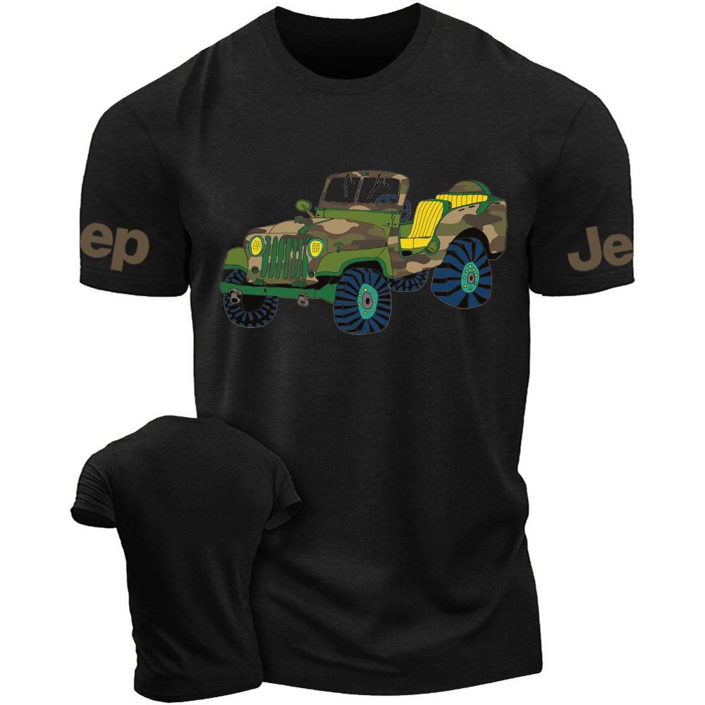 Jpster Camo Natural Organic Jp T-Shirt