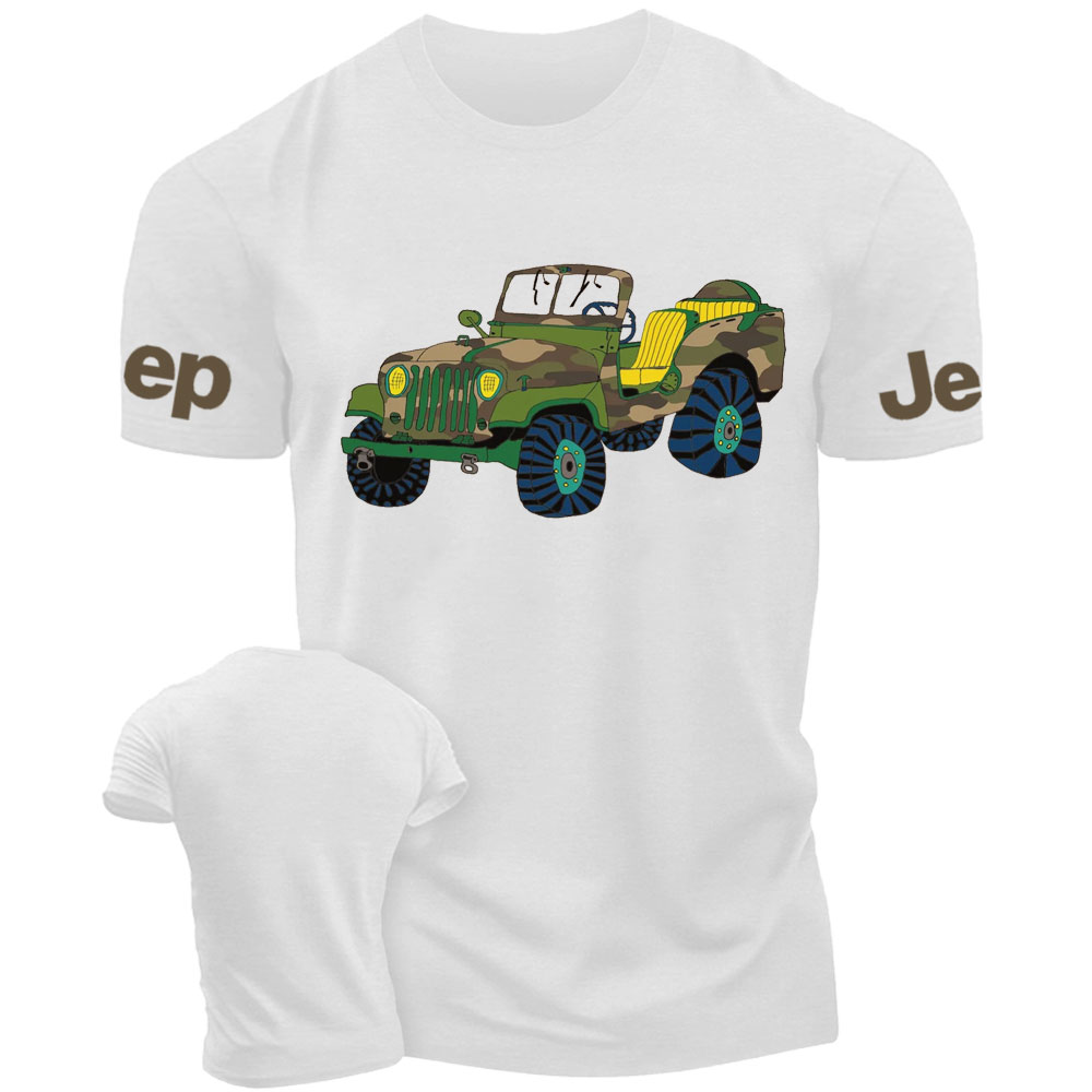 Jpster Camo Natural Organic Jp T-Shirt