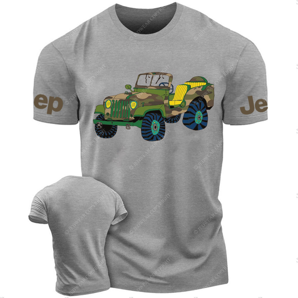Jpster Camo Natural Organic Jp T-Shirt