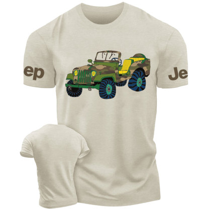 Jpster Camo Natural Organic Jp T-Shirt