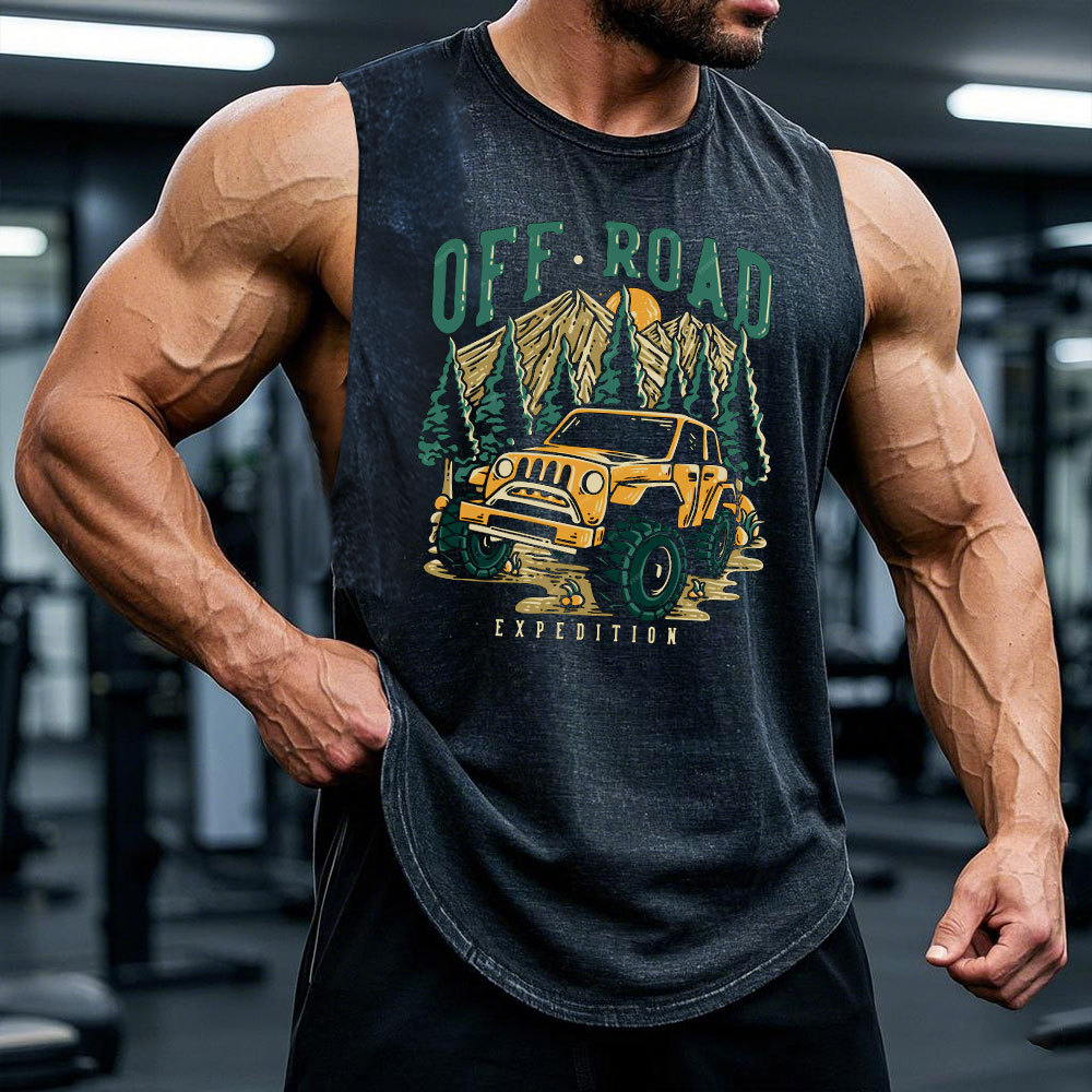 Off Road Expedition with Off Road Car Jp Lover - Men Tank