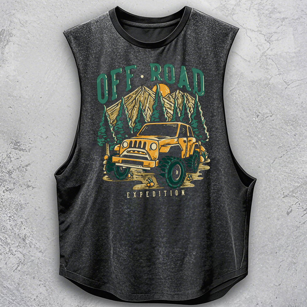 Off Road Expedition with Off Road Car Jp Lover - Men Tank