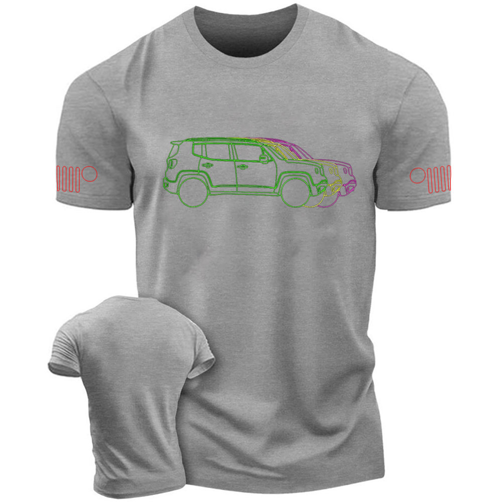 Neon Tricolor Jp Renegade T-Shirt