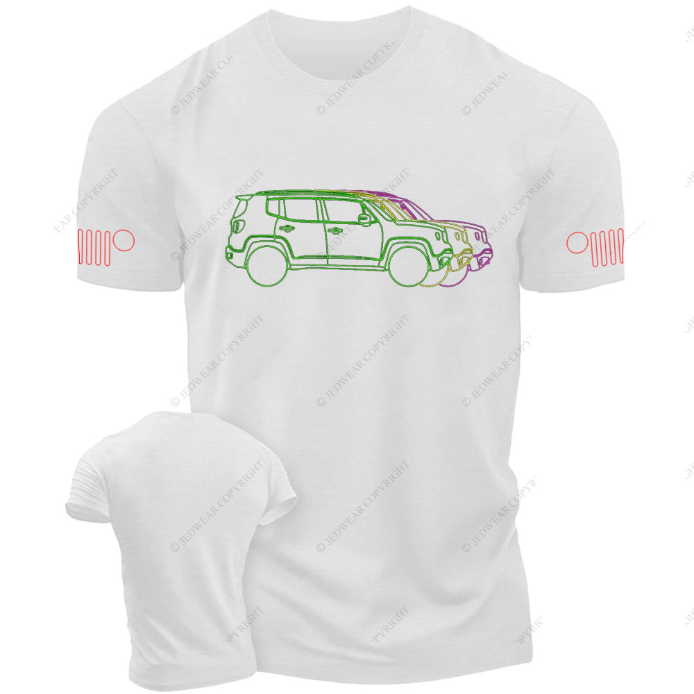 Neon Tricolor Jp Renegade T-Shirt