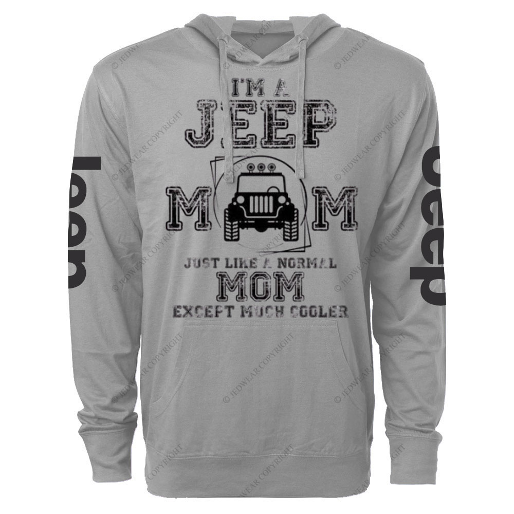 I'm A Jp Mom I Love Jp Oversized Lightweight Hoodie