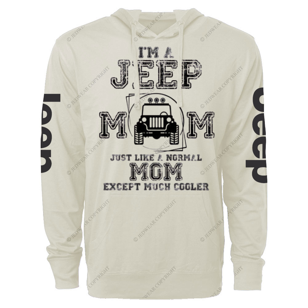 I'm A Jp Mom I Love Jp Oversized Lightweight Hoodie