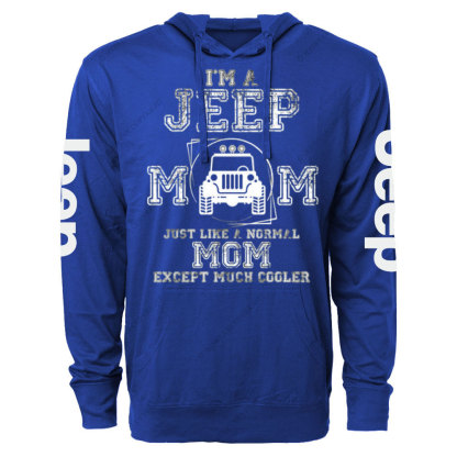 I'm A Jp Mom I Love Jp Oversized Lightweight Hoodie