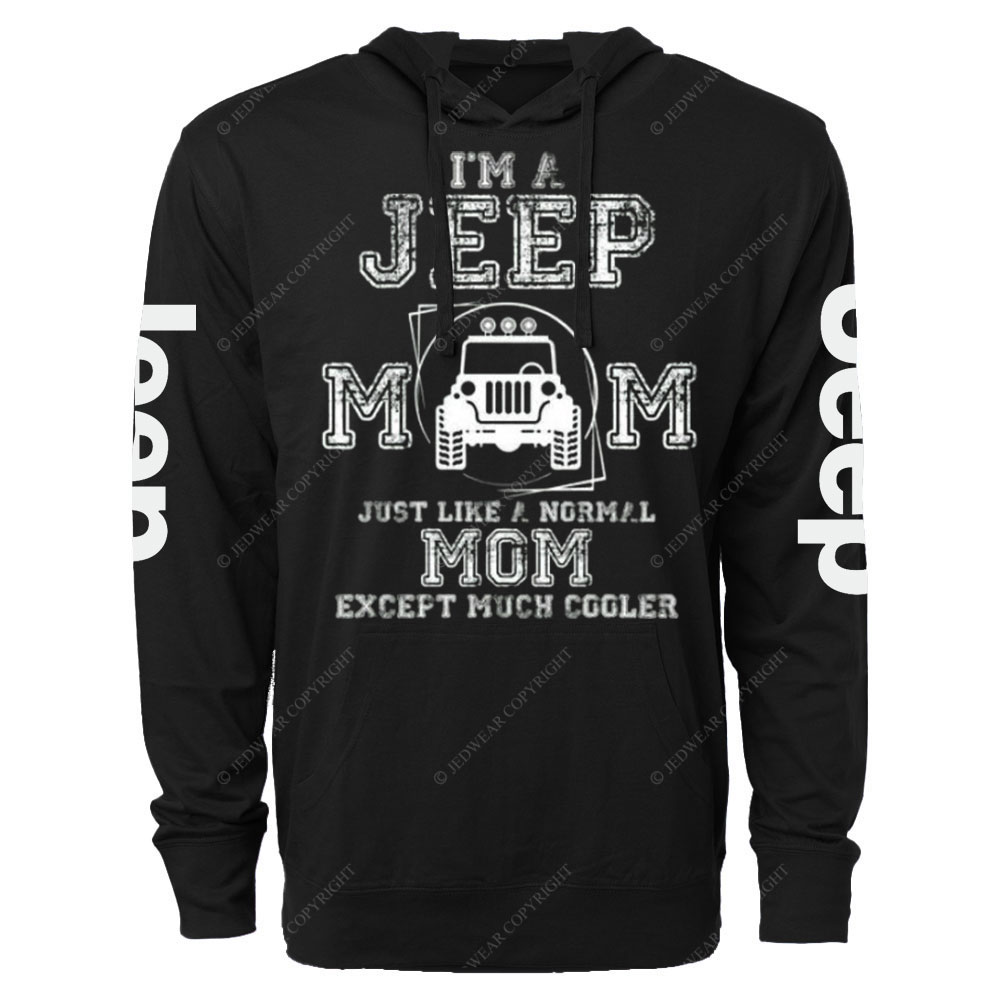 I'm A Jp Mom I Love Jp Oversized Lightweight Hoodie