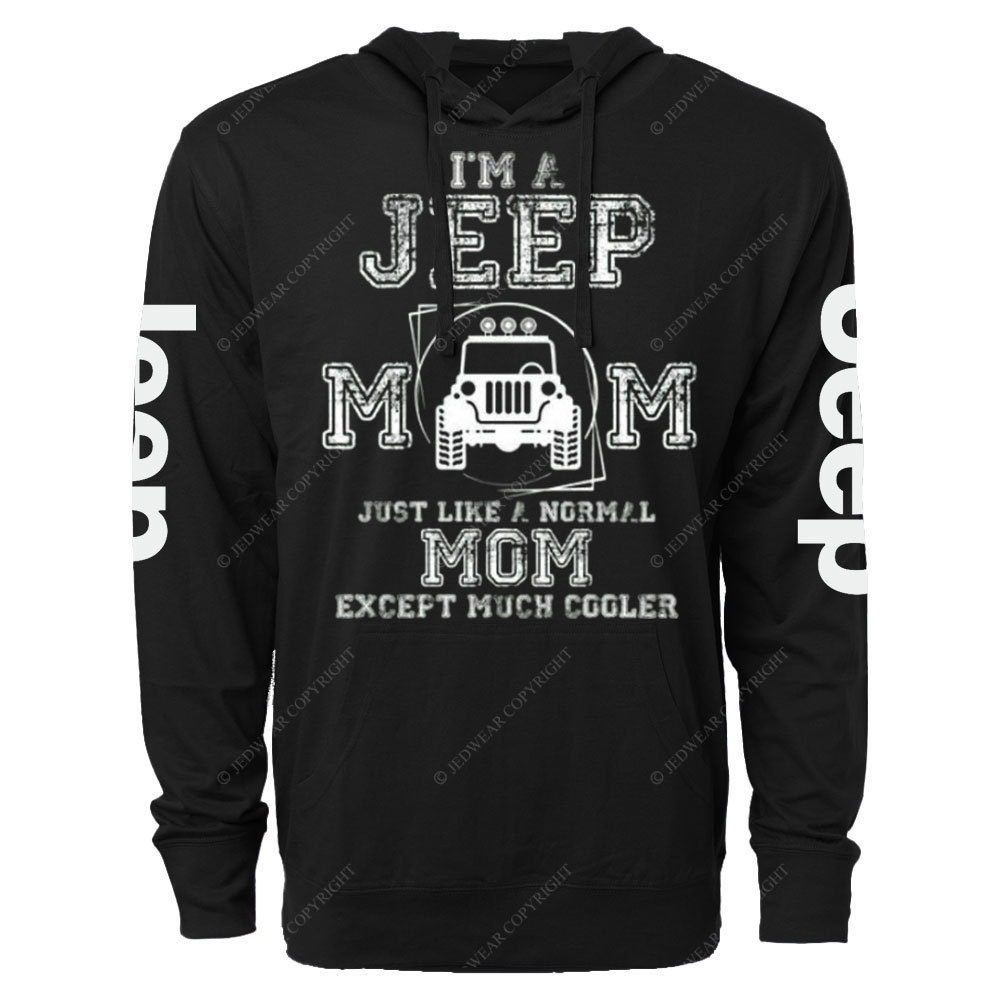 I'm A Jp Mom I Love Jp Oversized Lightweight Hoodie