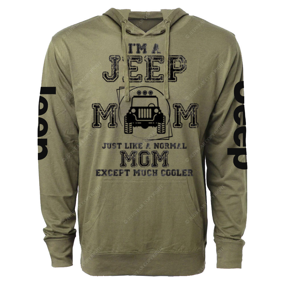 I'm A Jp Mom I Love Jp Oversized Lightweight Hoodie