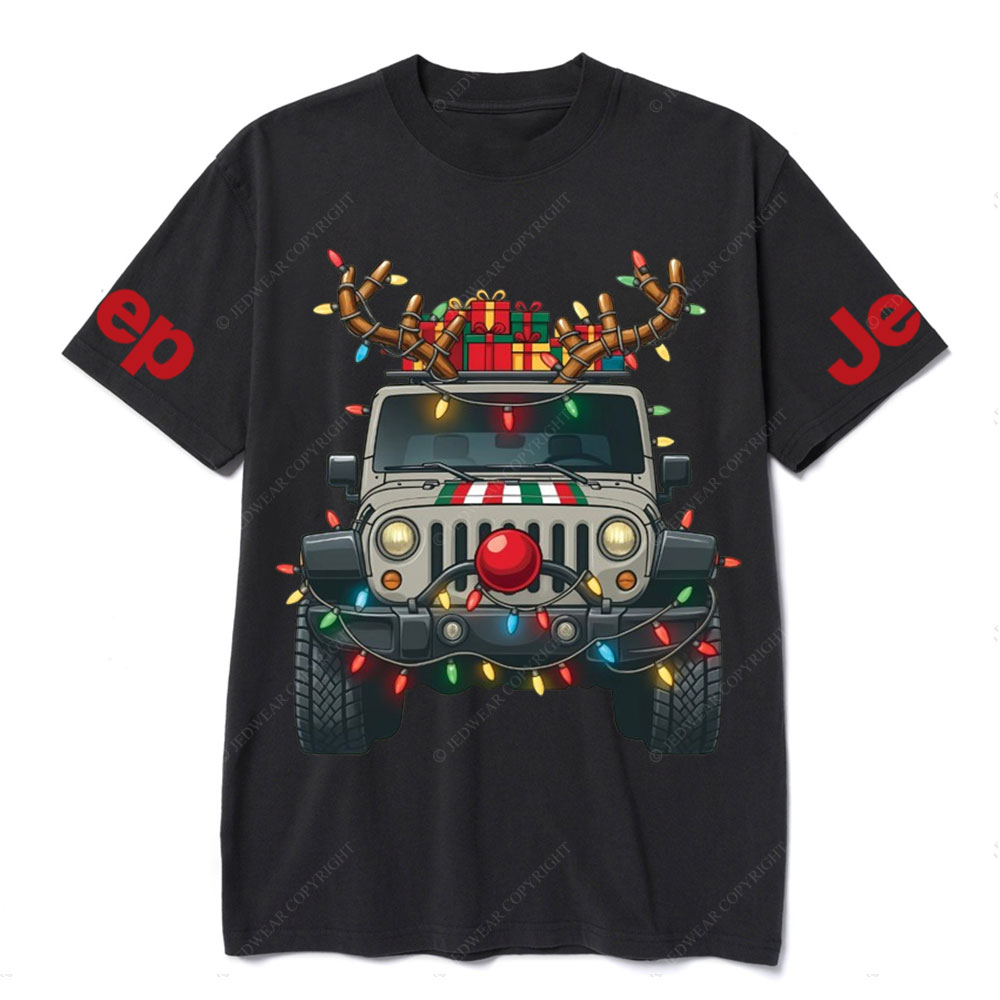 Off-Roading Merry Christmas Jper T-Shirt