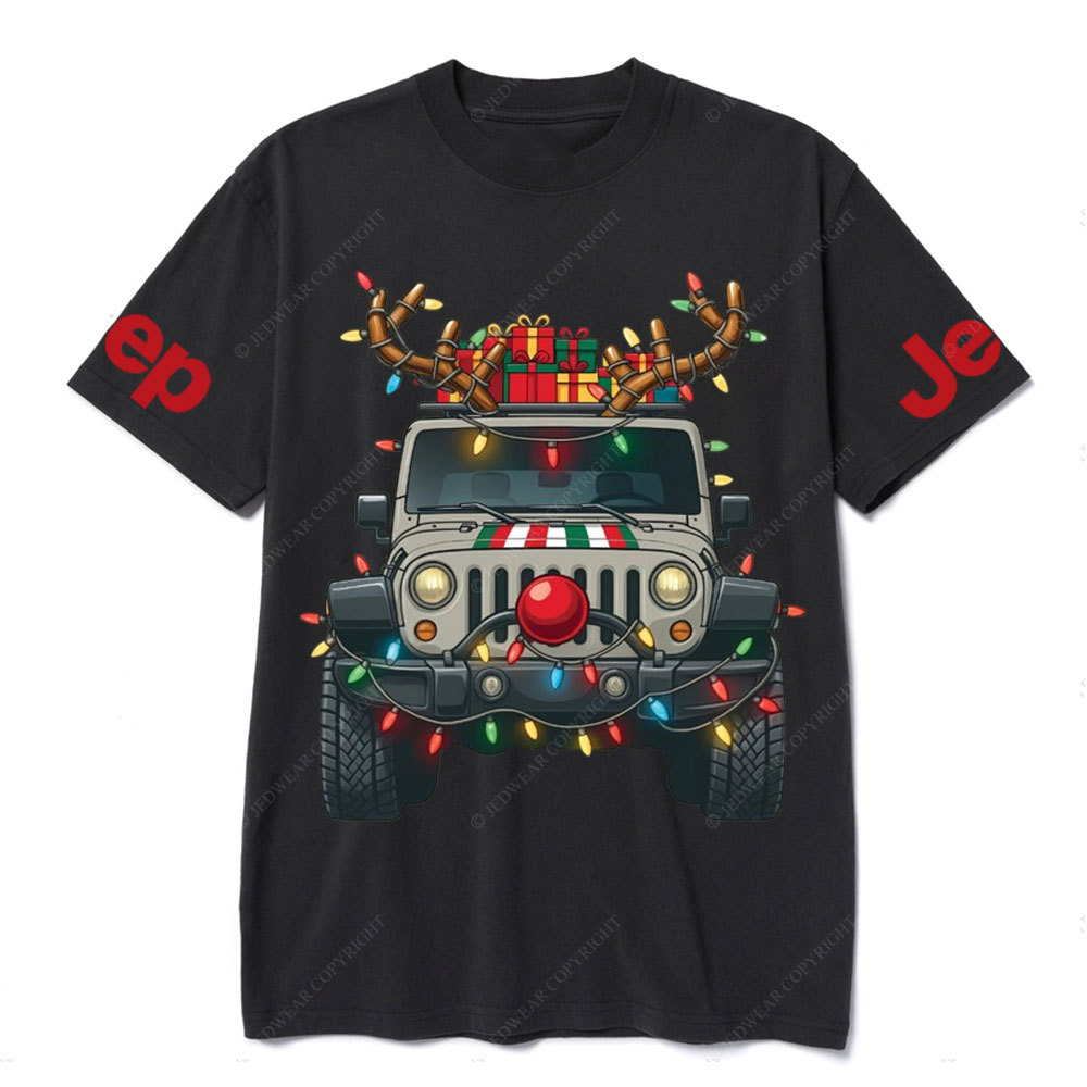 Off-Roading Merry Christmas Jper T-Shirt