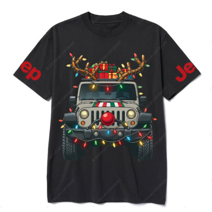 Off-Roading Merry Christmas Jper T-Shirt