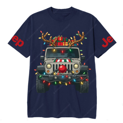 Off-Roading Merry Christmas Jper T-Shirt