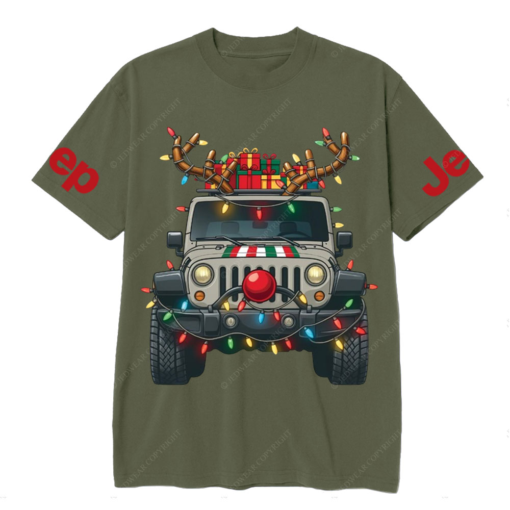 Off-Roading Merry Christmas Jper T-Shirt