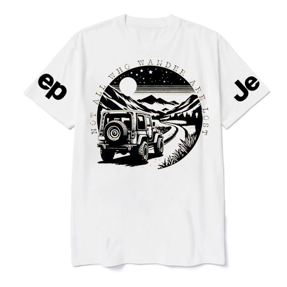 Not All Who Wonder Are Lost Jp Transfer T-Shirt