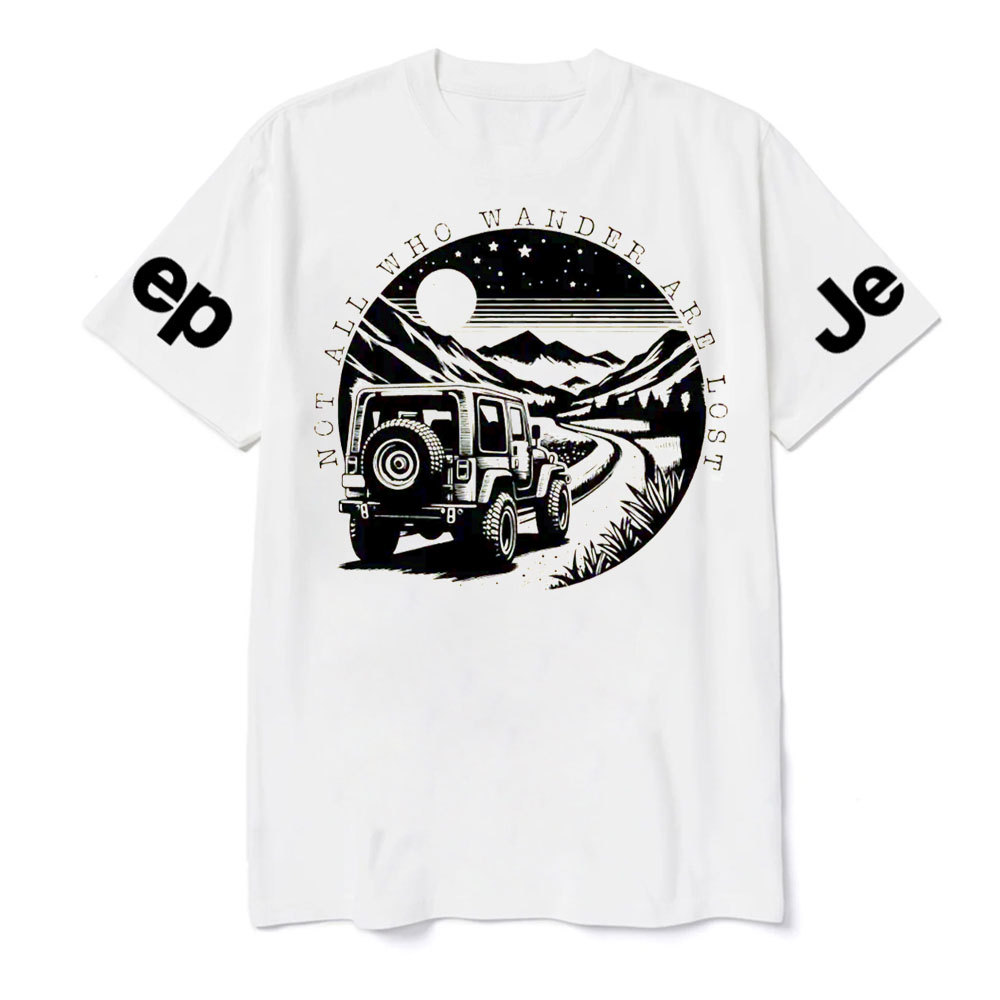 Not All Who Wonder Are Lost Jp Transfer T-Shirt