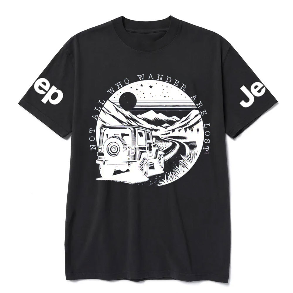 Not All Who Wonder Are Lost Jp Transfer T-Shirt