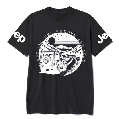 Not All Who Wonder Are Lost Jp Transfer T-Shirt