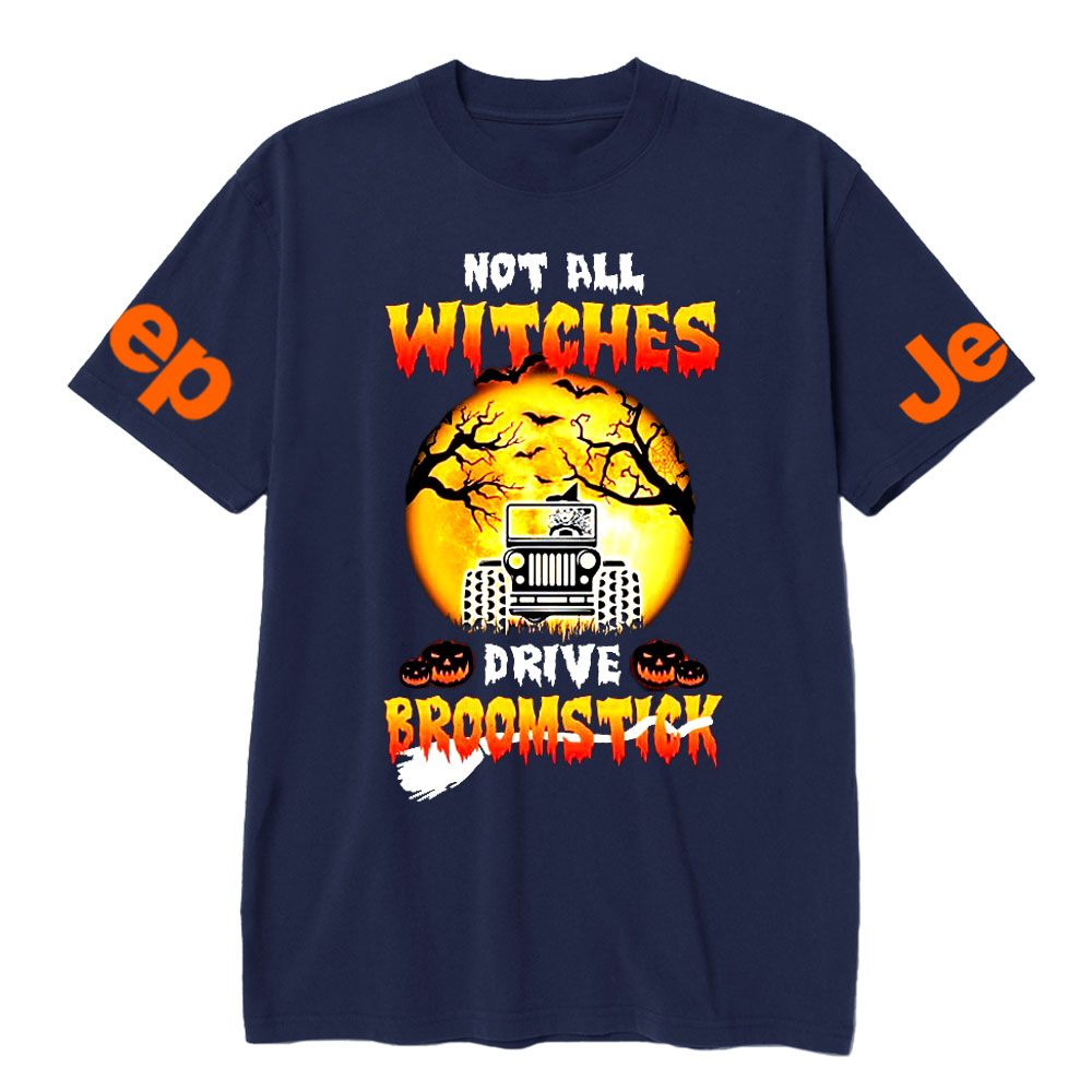 Not All Witches Drive Broomstick Jp Halloween T-shirt