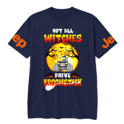 Not All Witches Drive Broomstick Jp Halloween T-shirt