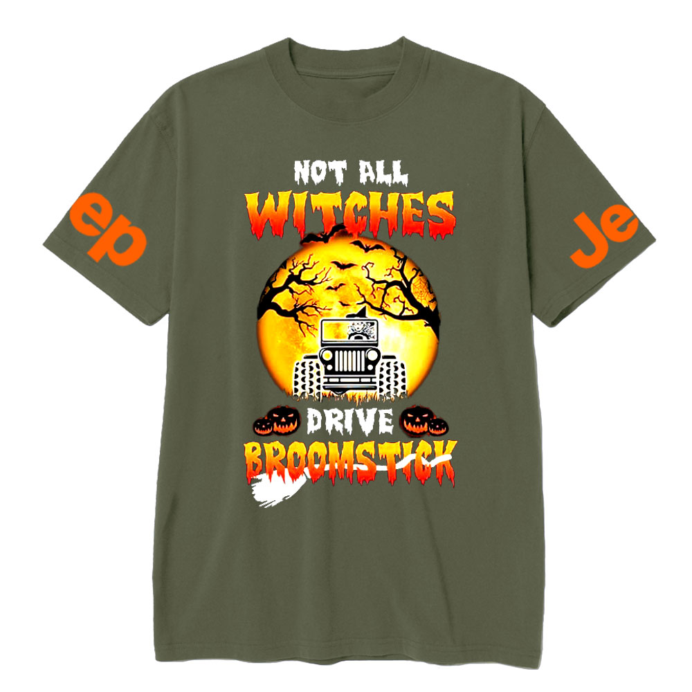Not All Witches Drive Broomstick Jp Halloween T-shirt