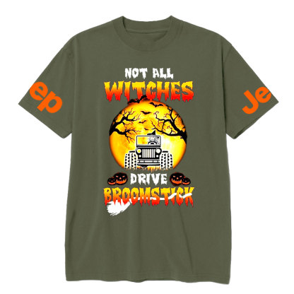Not All Witches Drive Broomstick Jp Halloween T-shirt