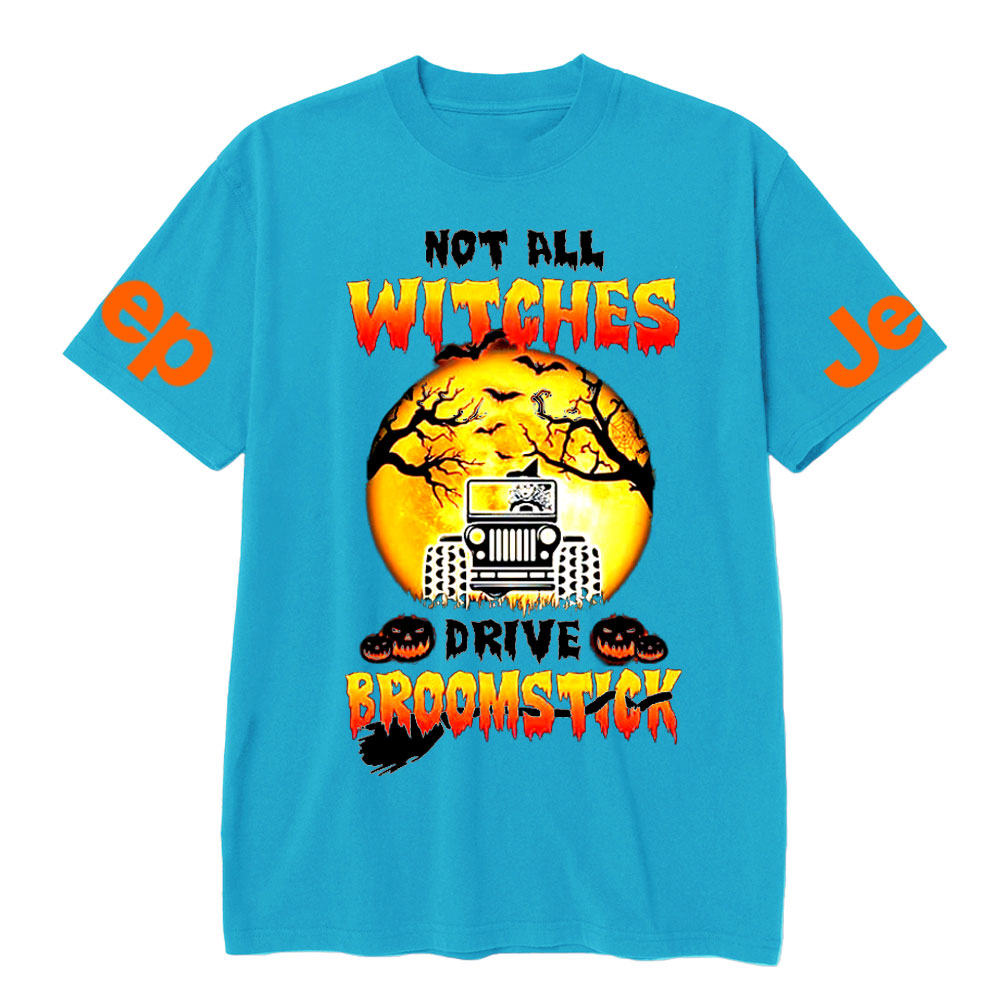 Not All Witches Drive Broomstick Jp Halloween T-shirt