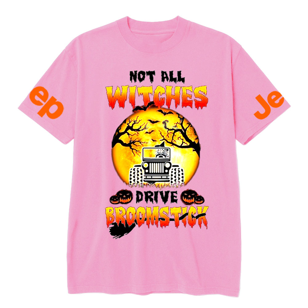 Not All Witches Drive Broomstick Jp Halloween T-shirt