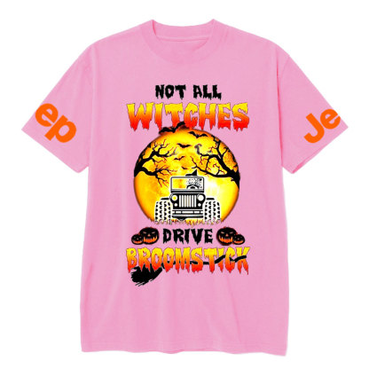 Not All Witches Drive Broomstick Jp Halloween T-shirt
