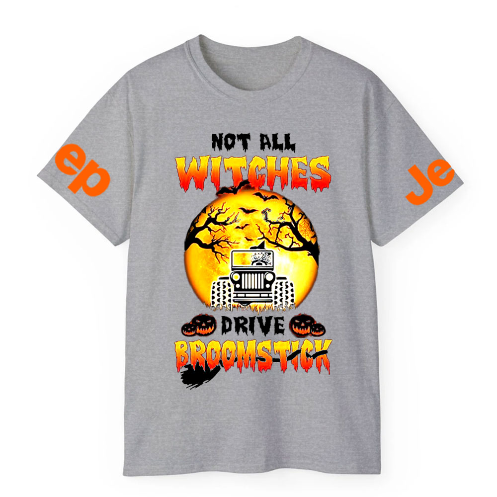 Not All Witches Drive Broomstick Jp Halloween T-shirt