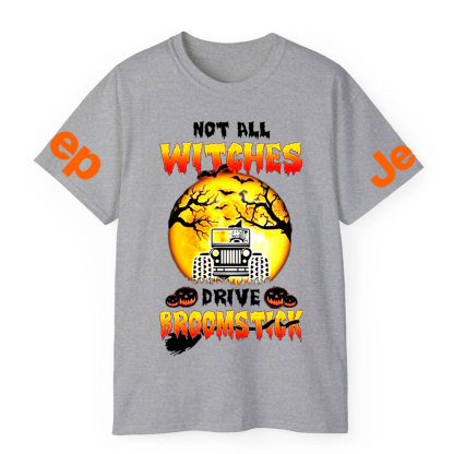 Not All Witches Drive Broomstick Jp Halloween T-shirt
