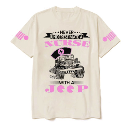 Never Underestimate a Nurse with a Jp T-Shirt