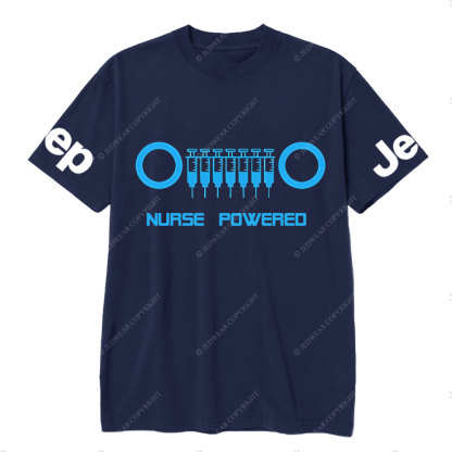 Jp Needle Grille Nurse Powered Jp Enthusiast T-Shirt