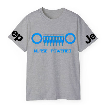 Jp Needle Grille Nurse Powered Jp Enthusiast T-Shirt