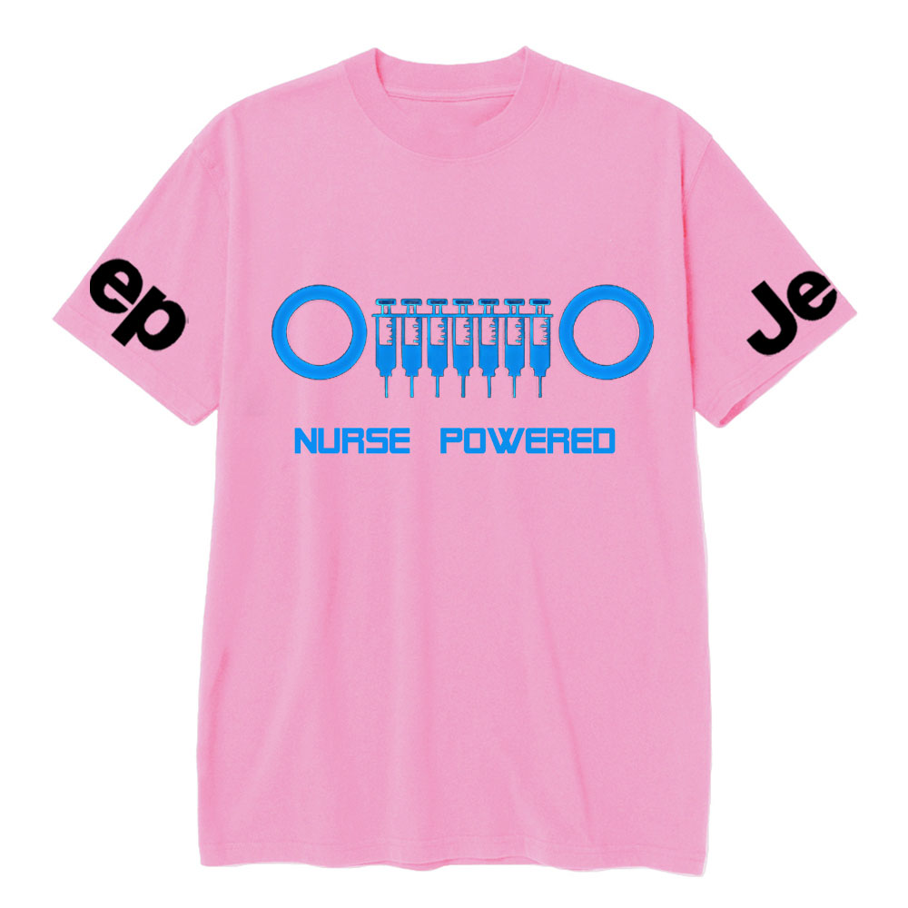 Jp Needle Grille Nurse Powered Jp Enthusiast T-Shirt