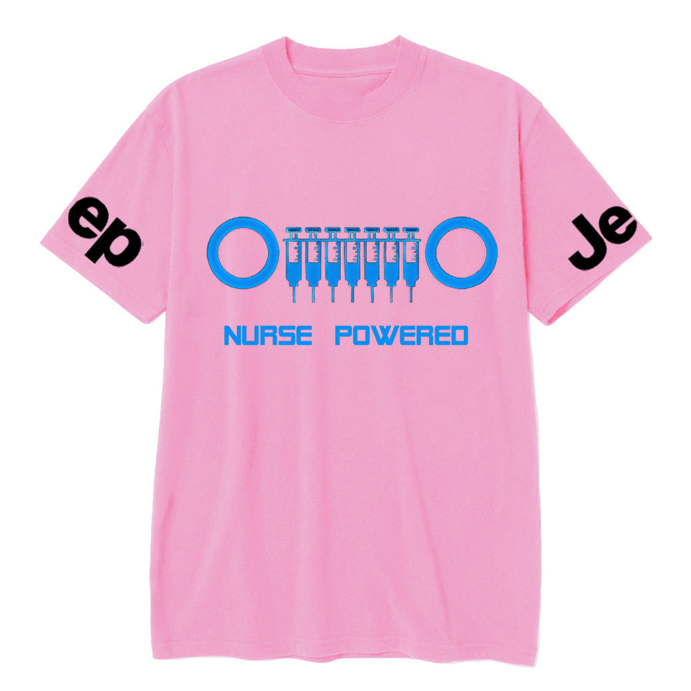 Jp Needle Grille Nurse Powered Jp Enthusiast T-Shirt