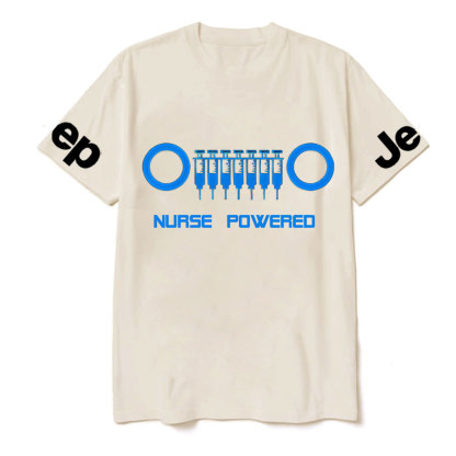 Jp Needle Grille Nurse Powered Jp Enthusiast T-Shirt