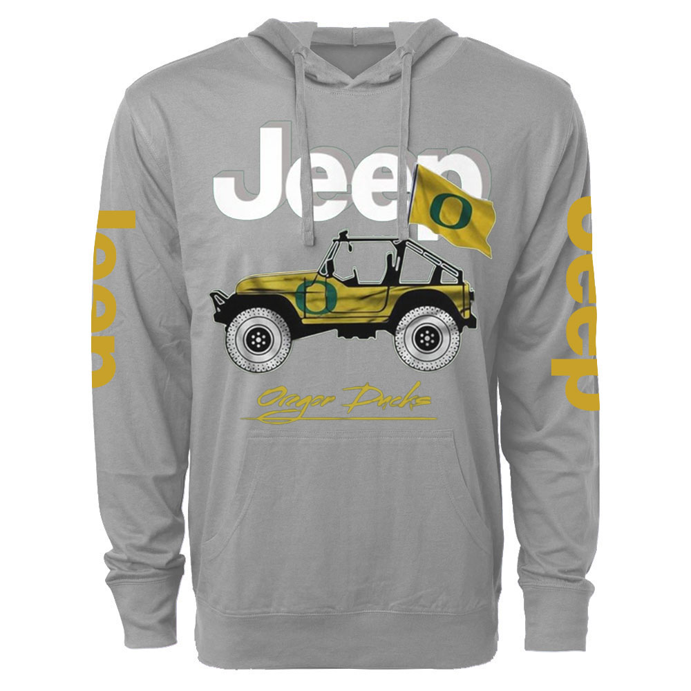 Oregon Ducks Team Jp Oversized Lightweight Hoodie