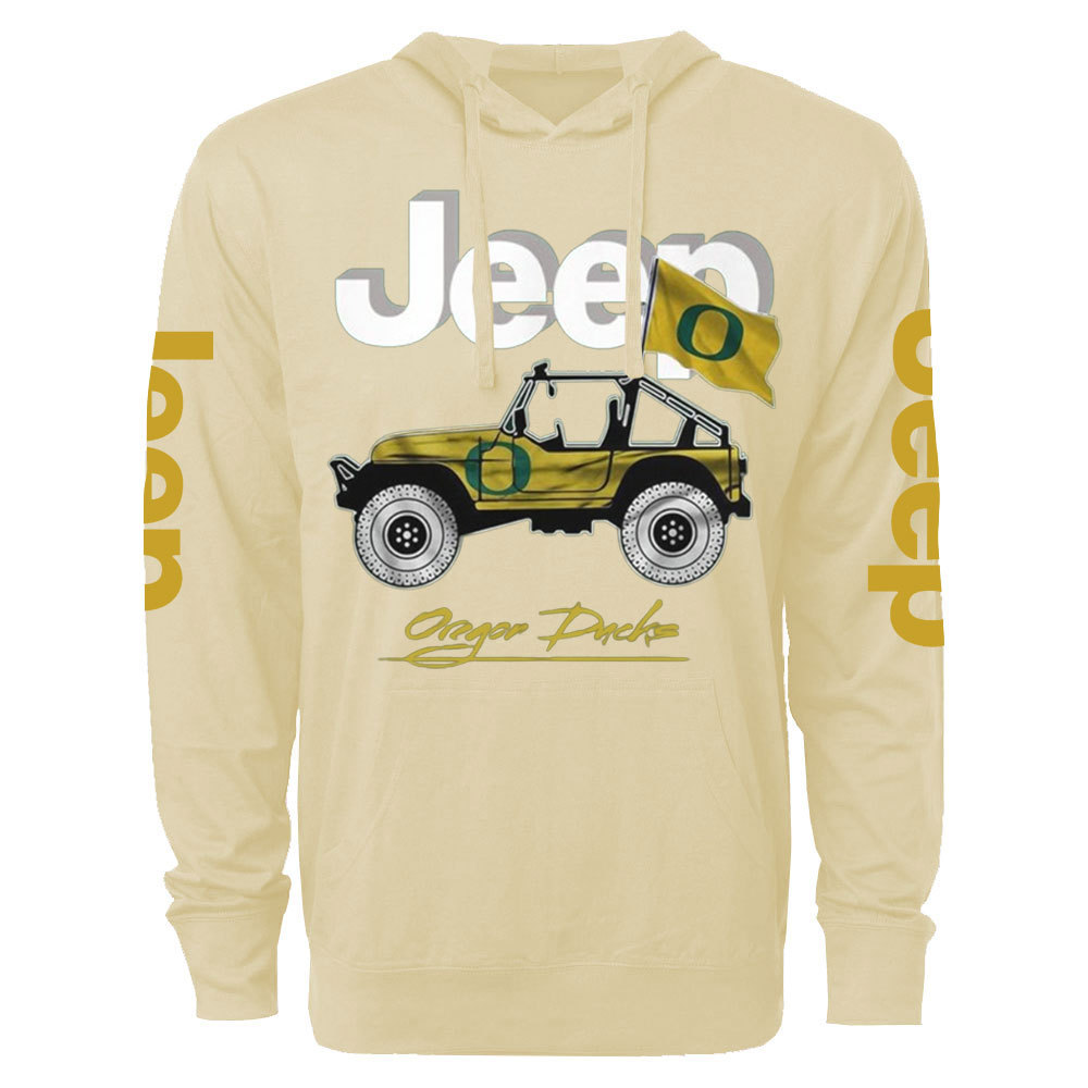 Oregon Ducks Team Jp Oversized Lightweight Hoodie