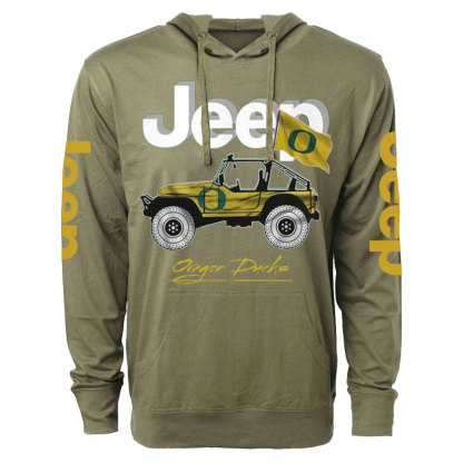 Oregon Ducks Team Jp Oversized Lightweight Hoodie