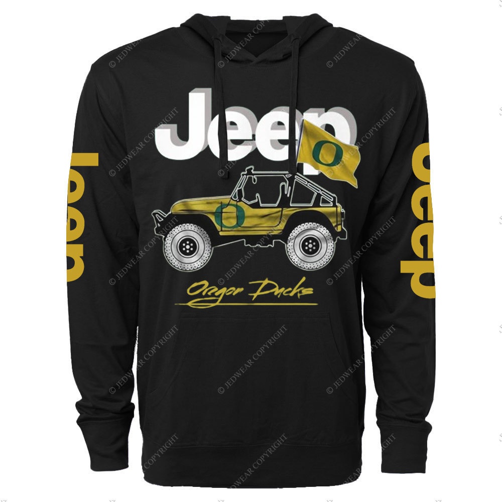 Oregon Ducks Team Jp Oversized Lightweight Hoodie