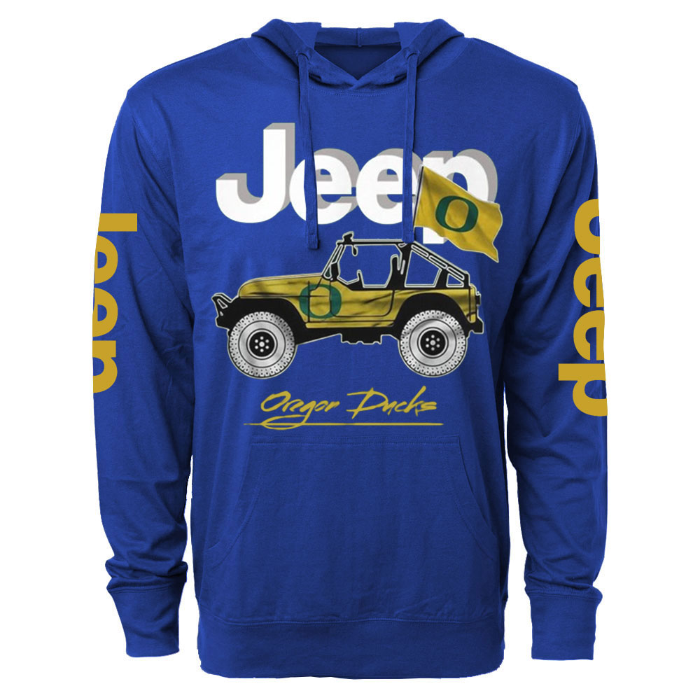 Oregon Ducks Team Jp Oversized Lightweight Hoodie