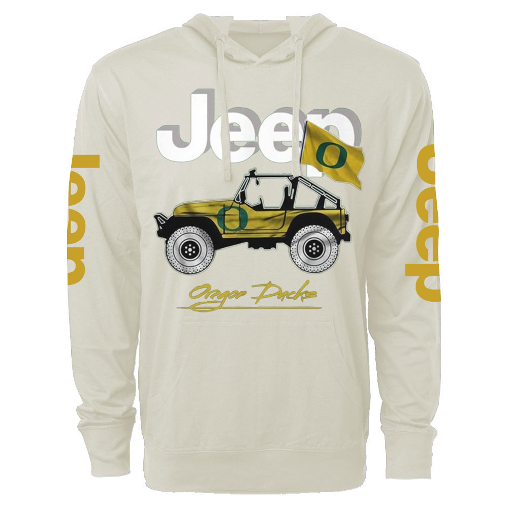 Oregon Ducks Team Jp Oversized Lightweight Hoodie