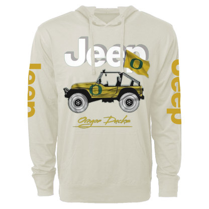 Oregon Ducks Team Jp Oversized Lightweight Hoodie