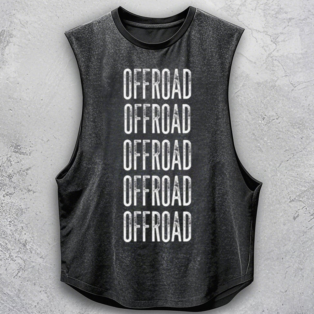 Offroad Adventure 4��4 Funny Design Men Tank