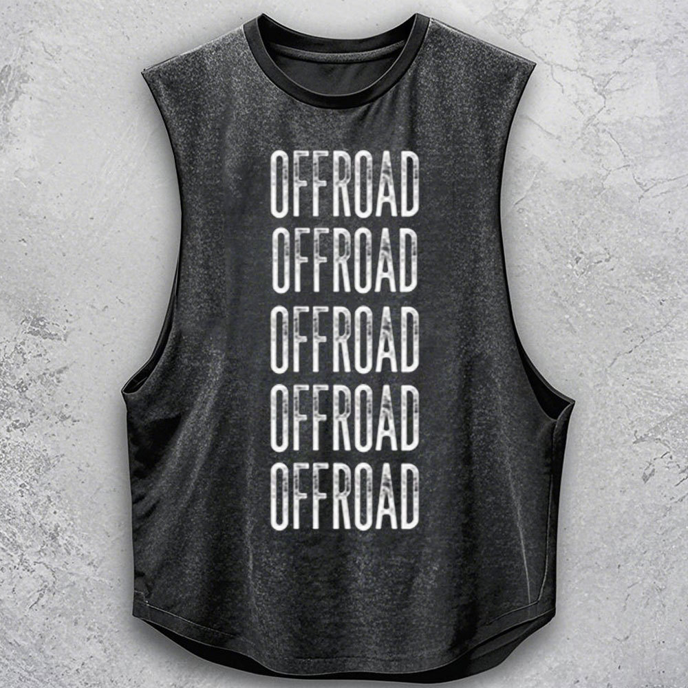 Offroad Adventure 4��4 Funny Design Men Tank